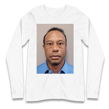 Tiger Woods Mugshot Longsleeve T Shirt
