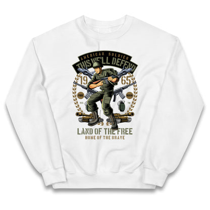 American Soldier Kids Jumper