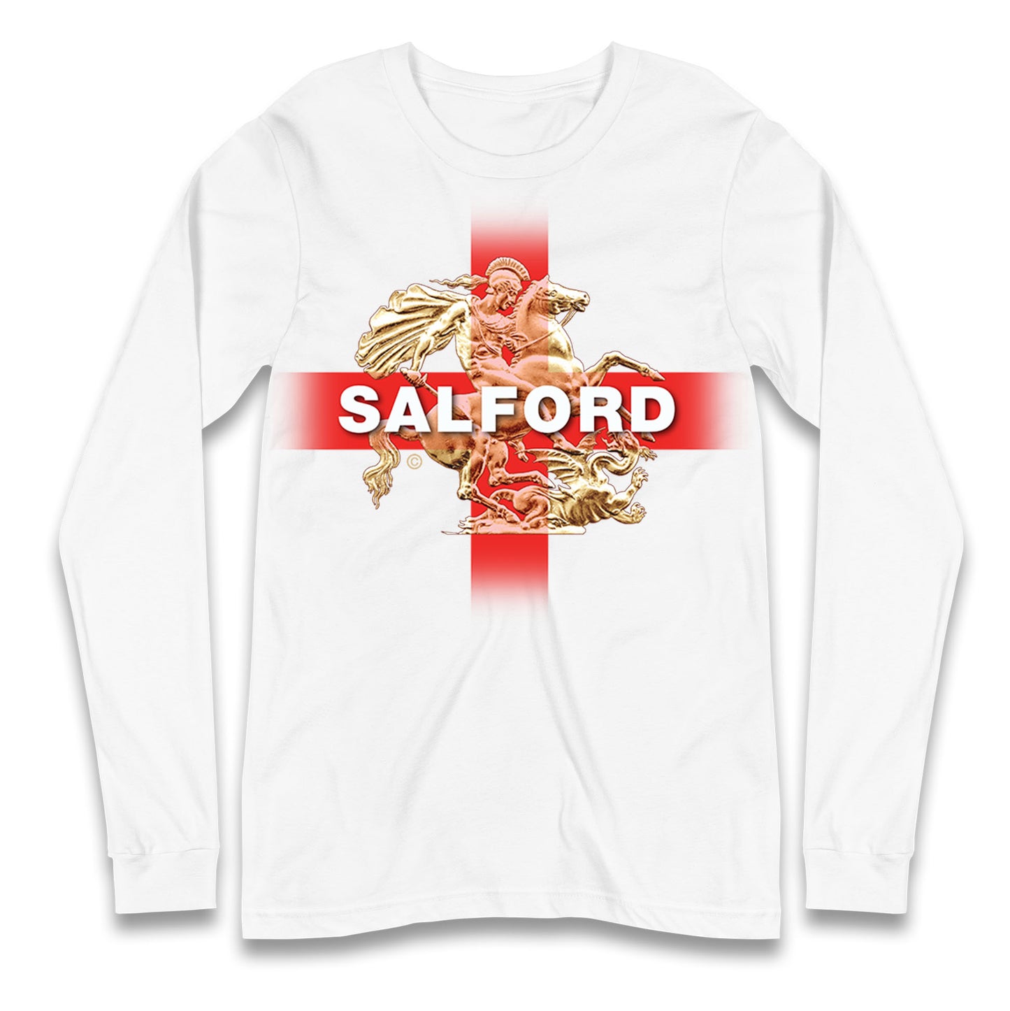 Salford St George and The Dragon Long Sleeve T Shirt