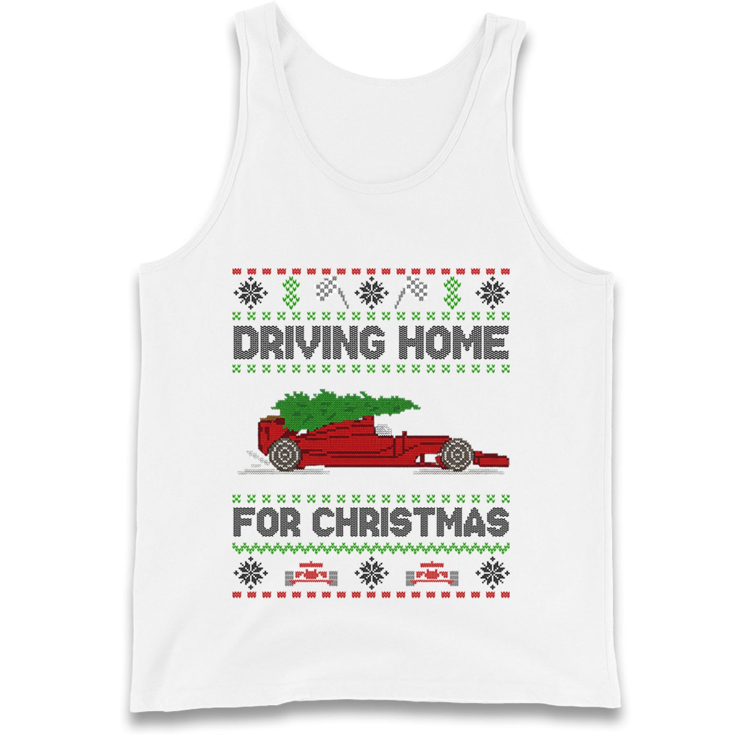 F1 Christmas Tank Top
