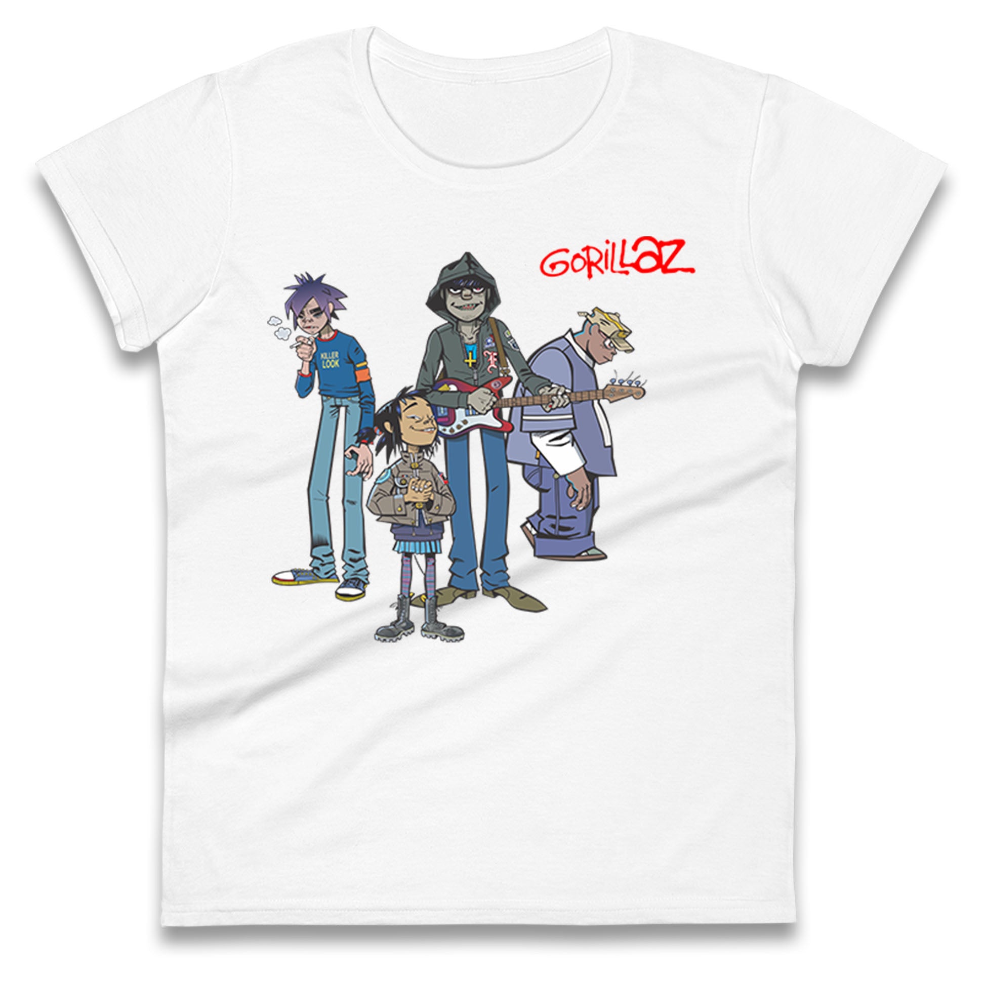 Gorillaz Ladies T Shirt