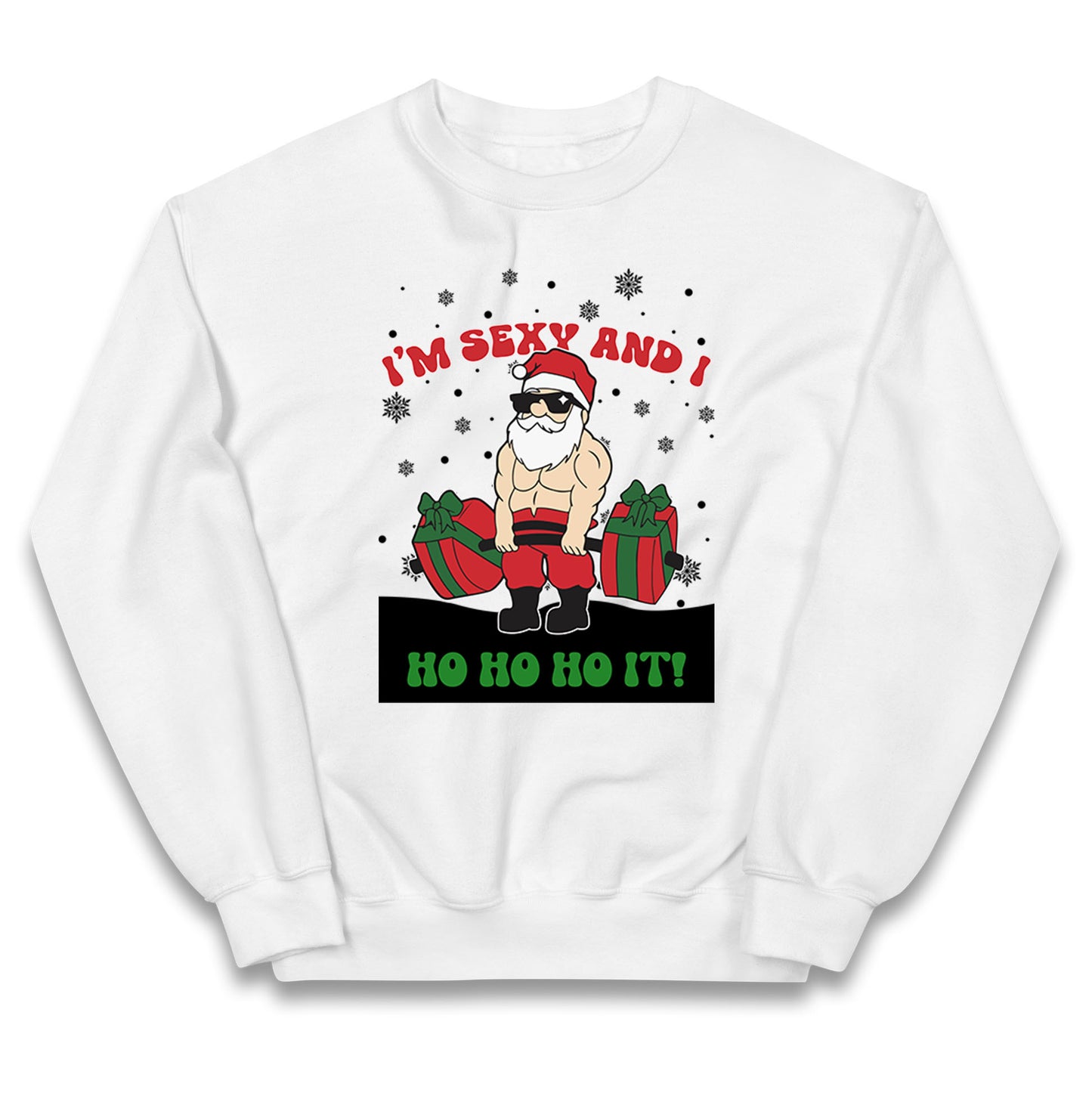 Santa Claus Ho Ho Ho Kids Jumper