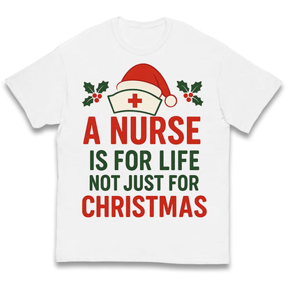 Nursing Christmas Kids T Shirt