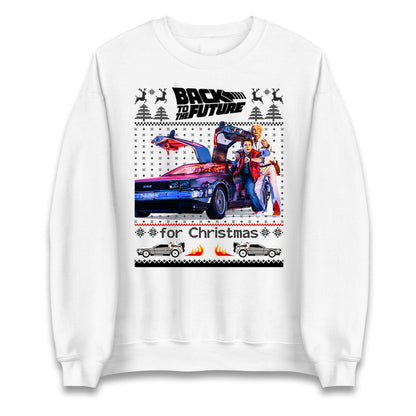 Back To The Future Christmas Jumper