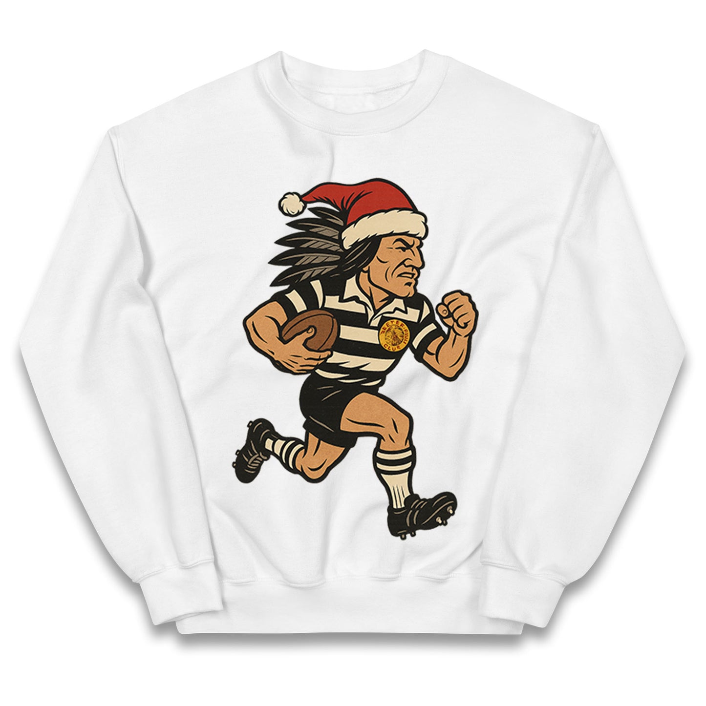 Newcastle Falcons Christmas Kids Jumper 