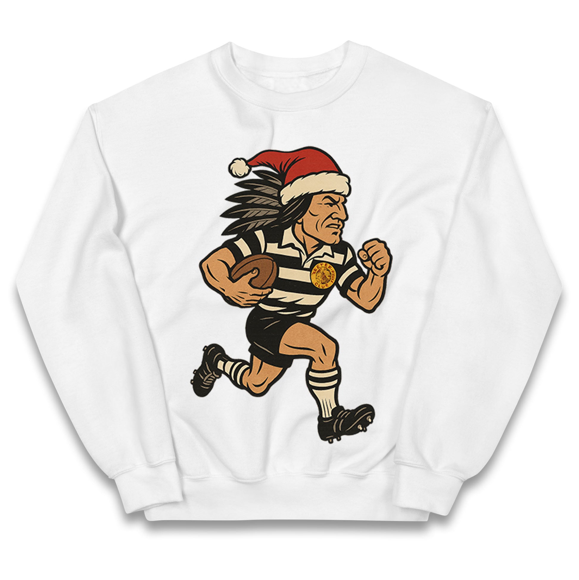 Newcastle Falcons Christmas Kids Jumper 