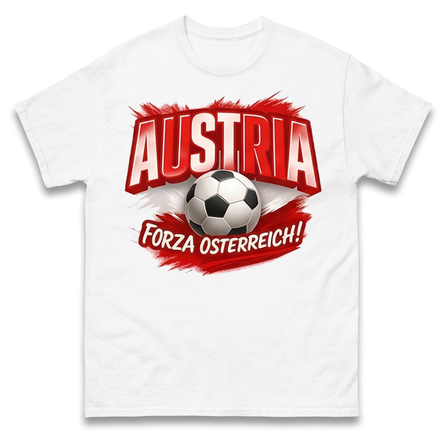 Austria Retro World Cup T Shirt
