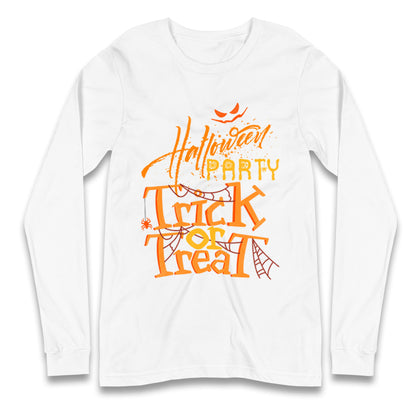 Halloween Party Trick Or Treat Long Sleeve T Shirt
