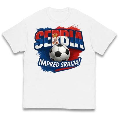 Serbia Retro World Cup Kids T Shirt