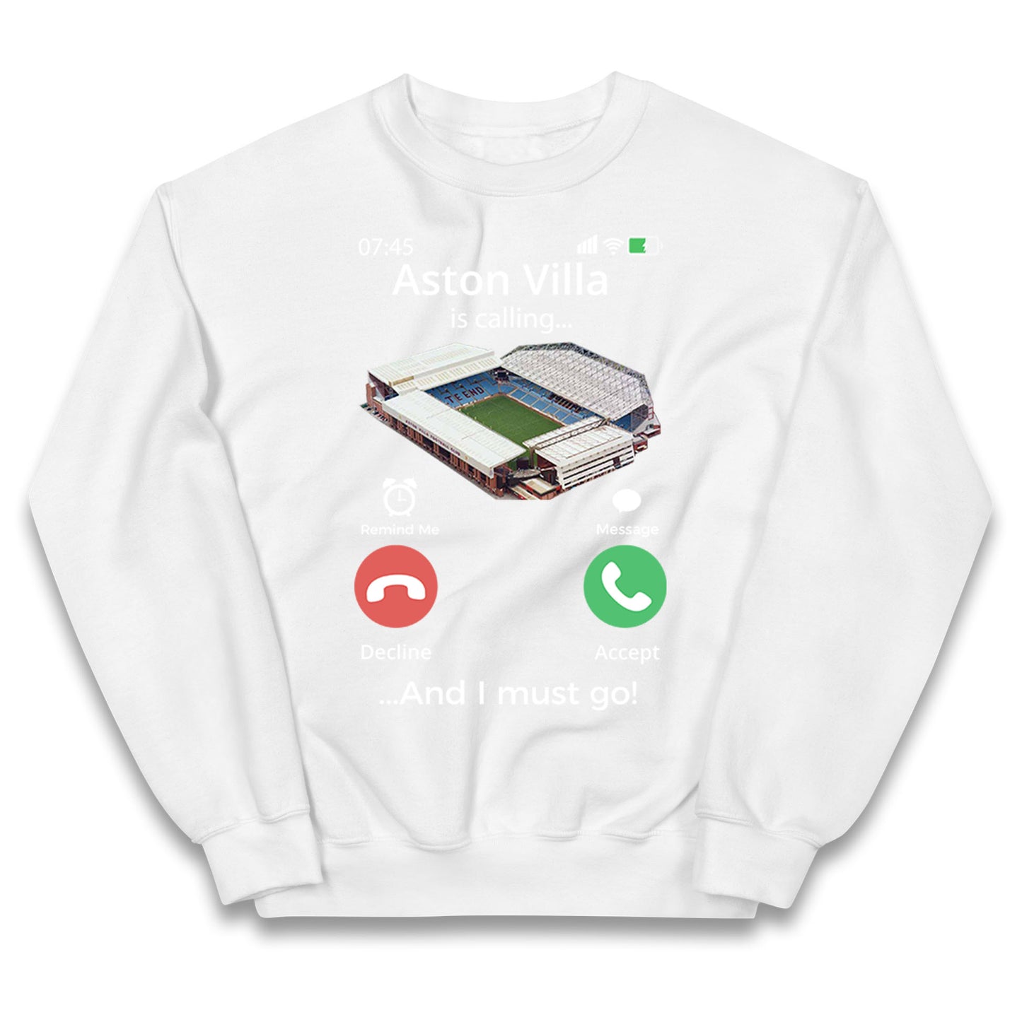 aston villa jumper kids