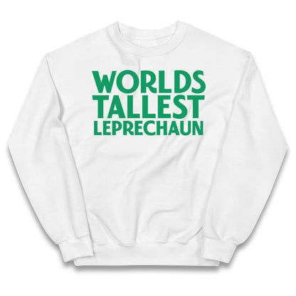 Worlds Tallest Leprechaun Kids Jumper 