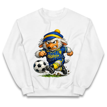 Classic AFC Wimbledon Football Kids Jumper