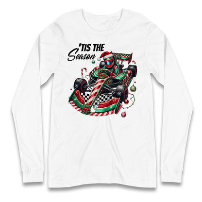 F1 Karting Tis The Season Christmas Long Sleeve Shirt