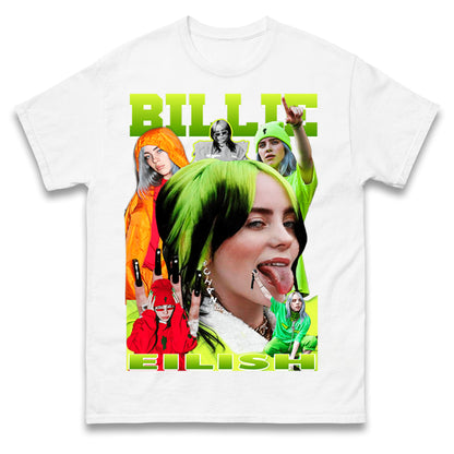 Billie Eilish Green T Shirt