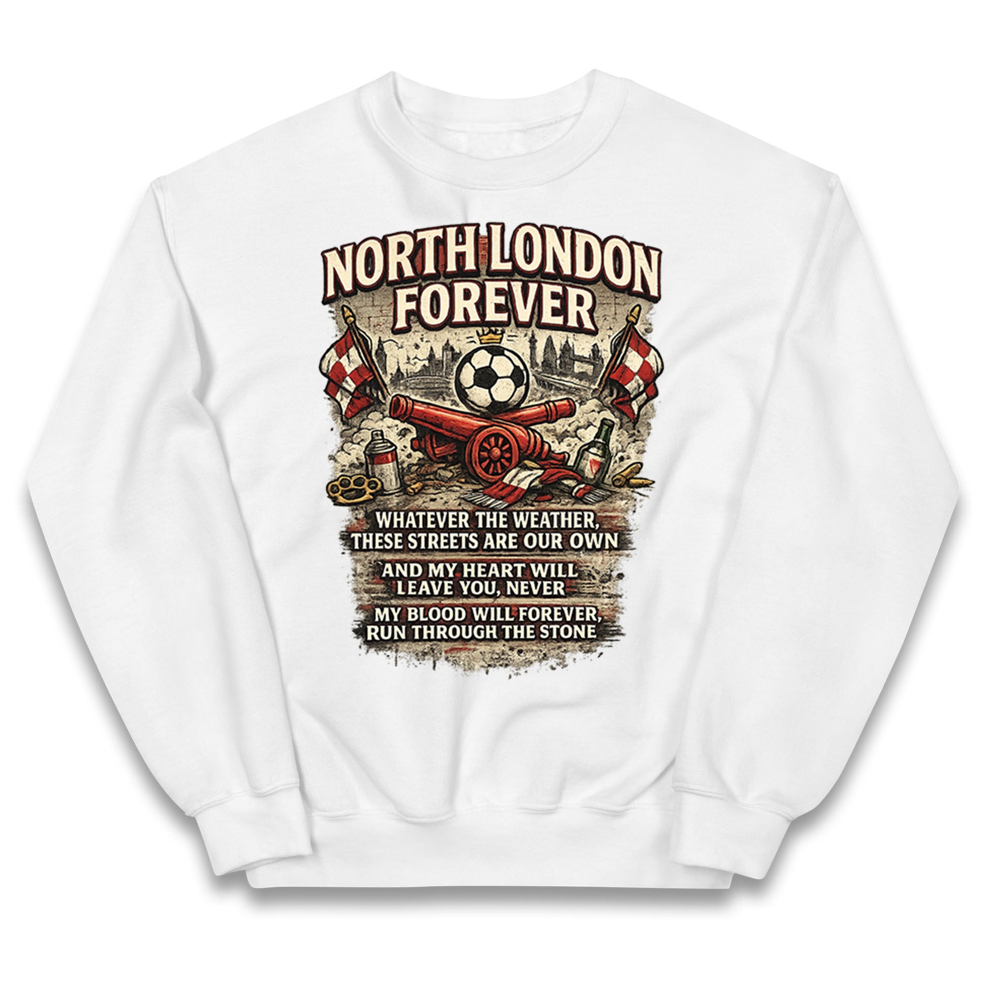 Arsenal North London Forever Kids Jumper