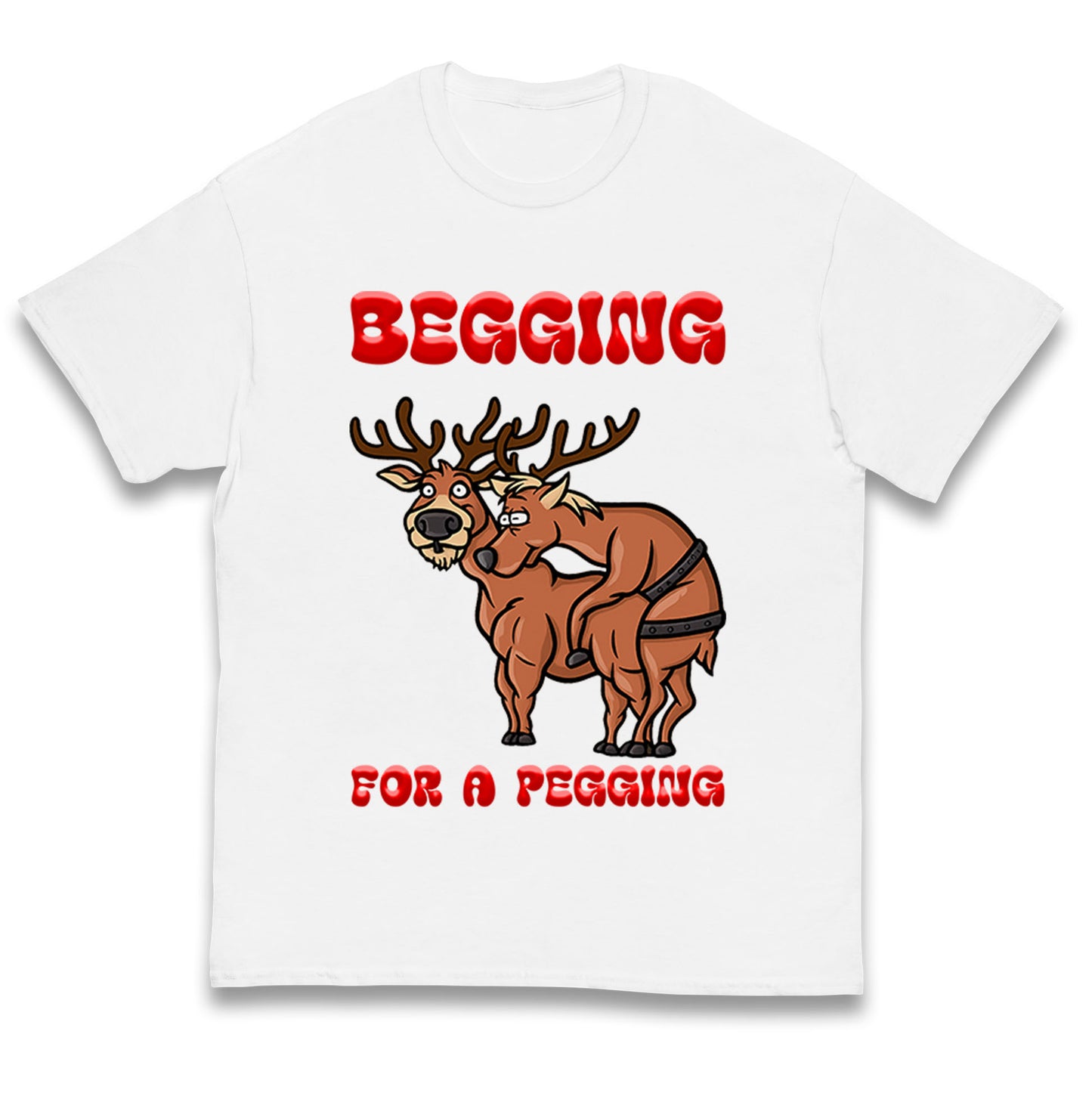 Deer Christmas Kids T Shirt