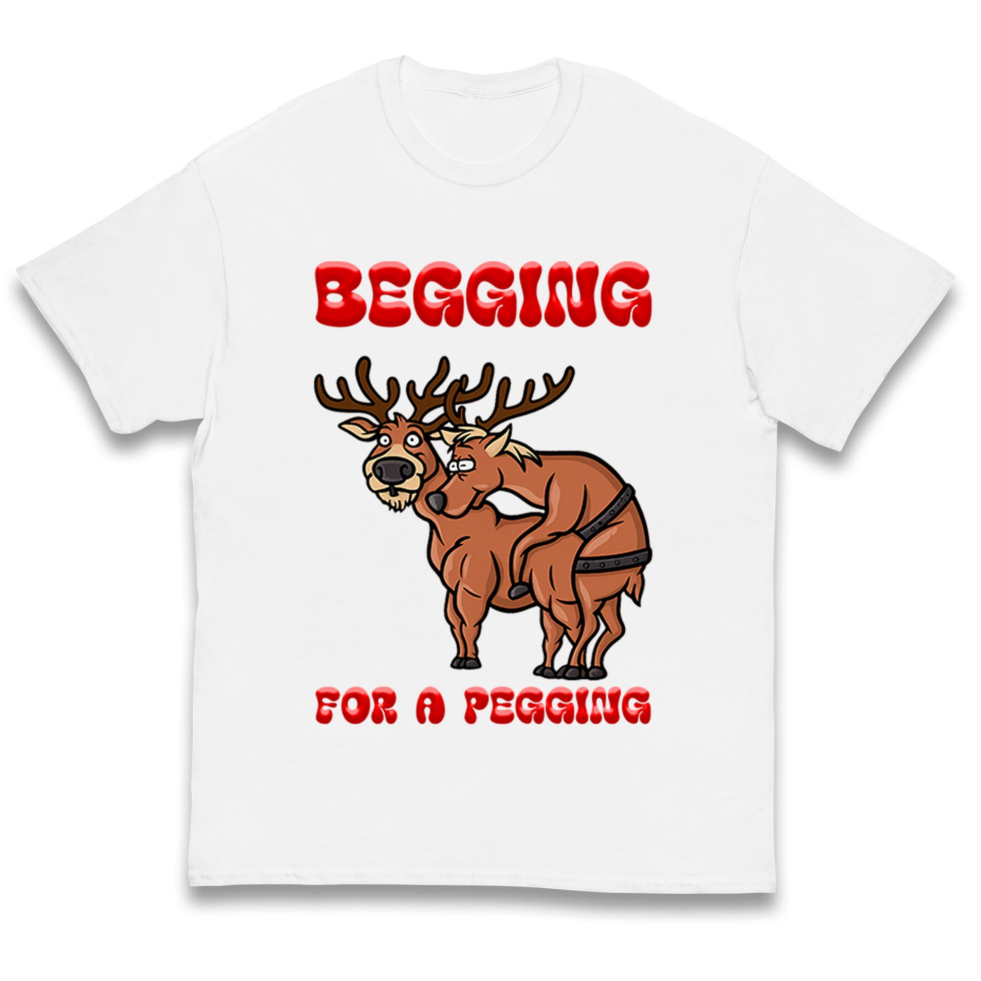 Deer Christmas Kids T Shirt