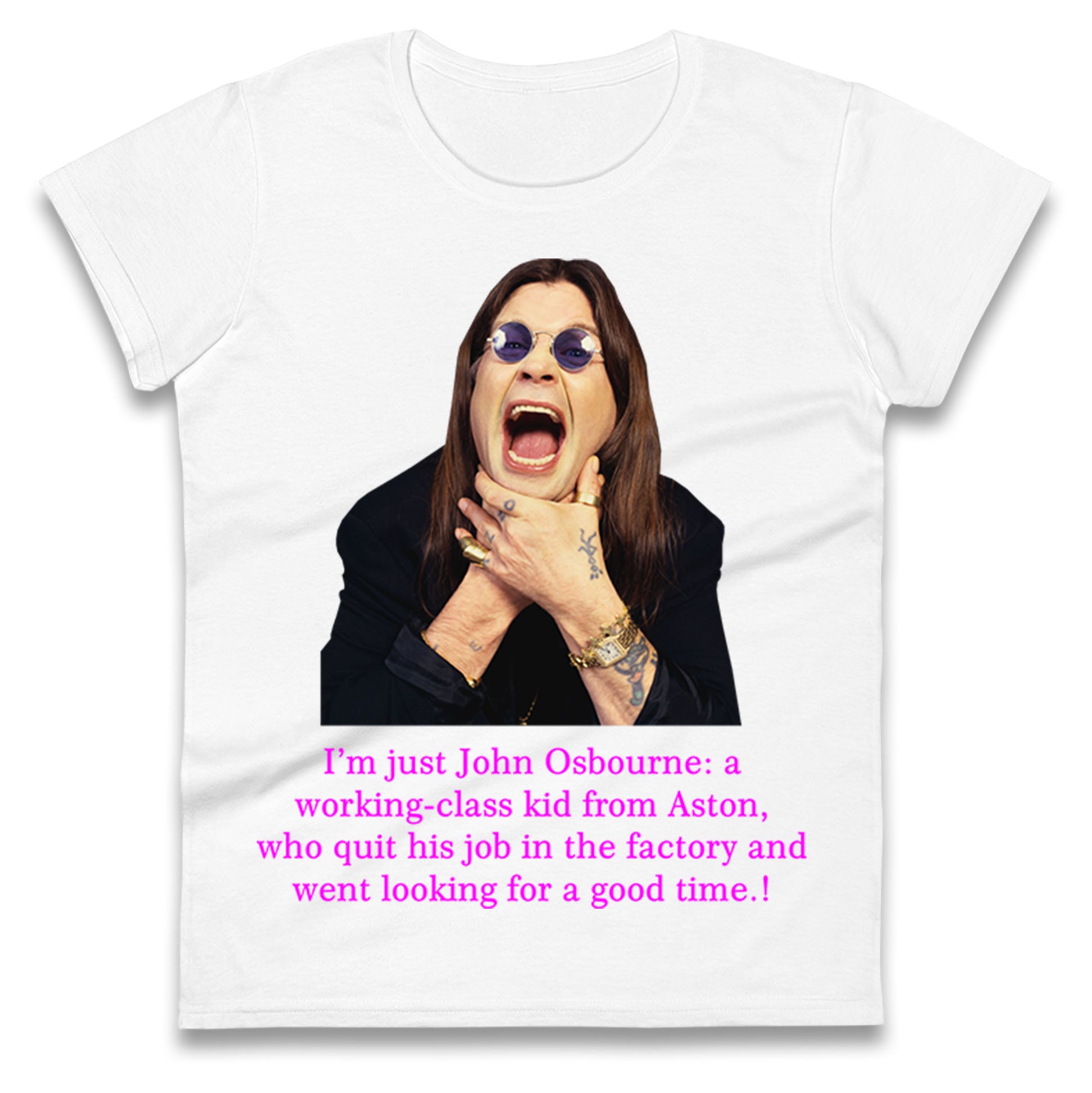 Ozzy Osbourne Ladies T Shirt