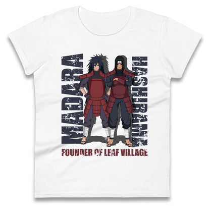 Hashirama And Madara Founder Of Leaf Village Womens T Shirt