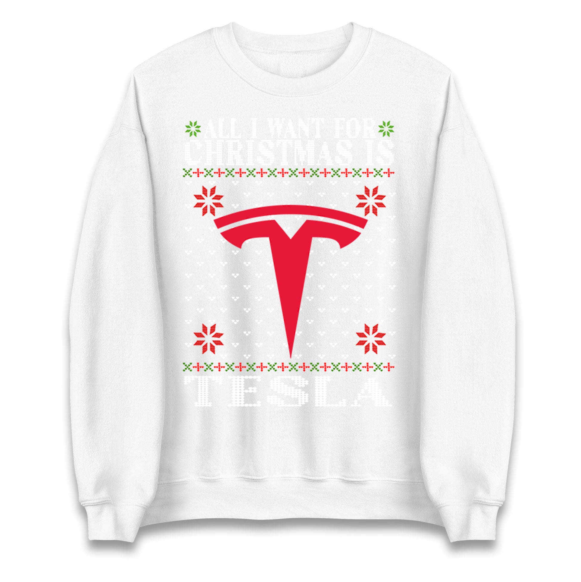Tesla Christmas Jumper
