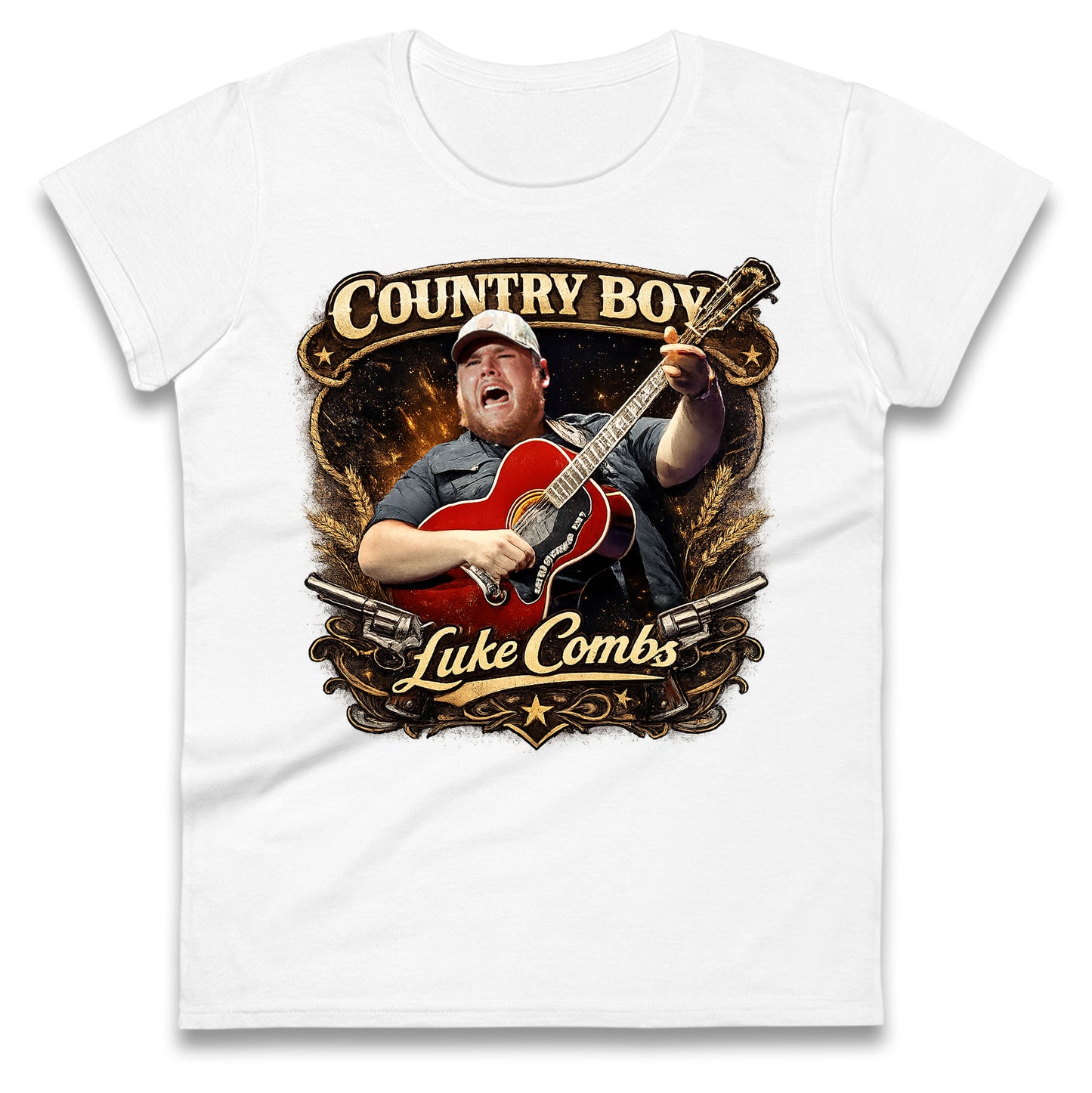 Luke Combs Ladies T Shirt