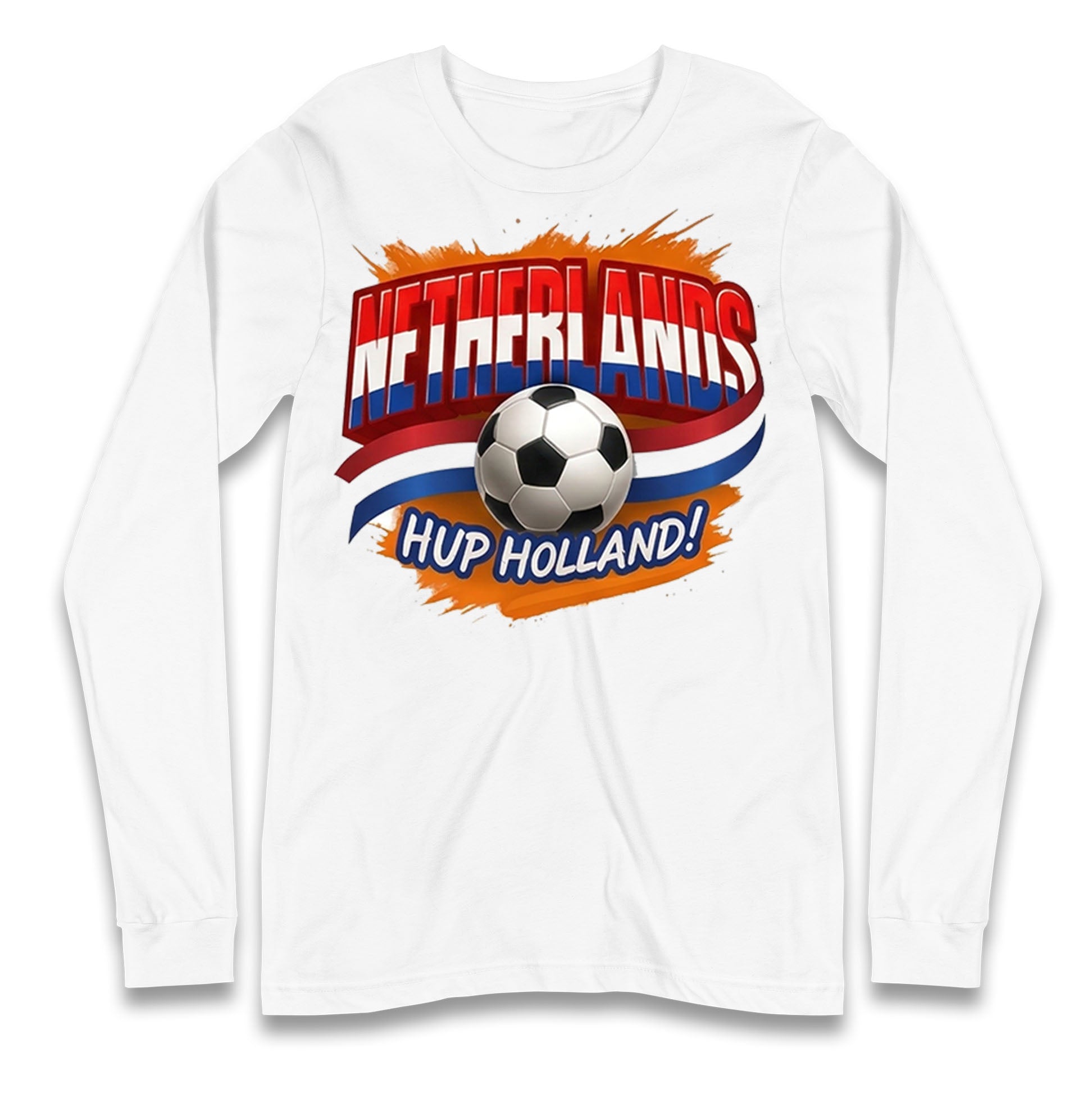 Holland Retro World Cup Longsleeve T Shirt 