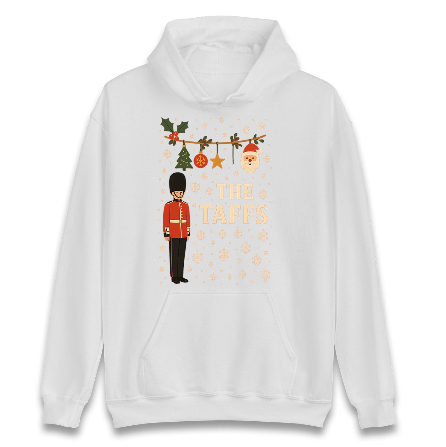 The Taffs Welsh Guards Christmas Hoodie