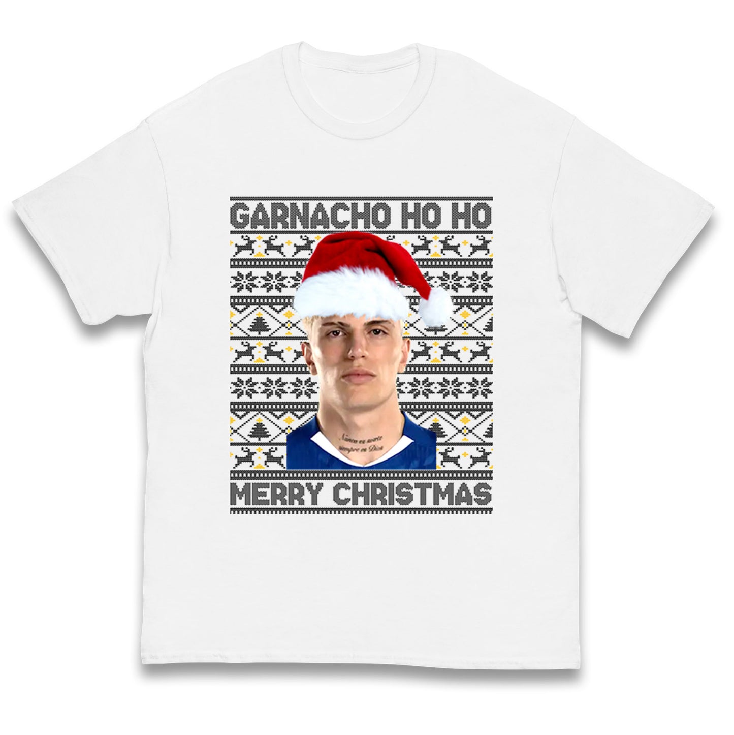 Garnacho Christmas Kids T Shirt