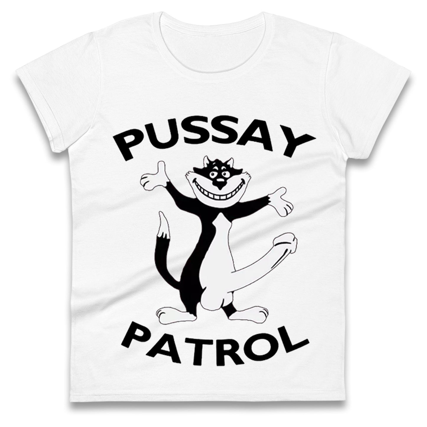 Pussay Patrol Ladies T Shirt 