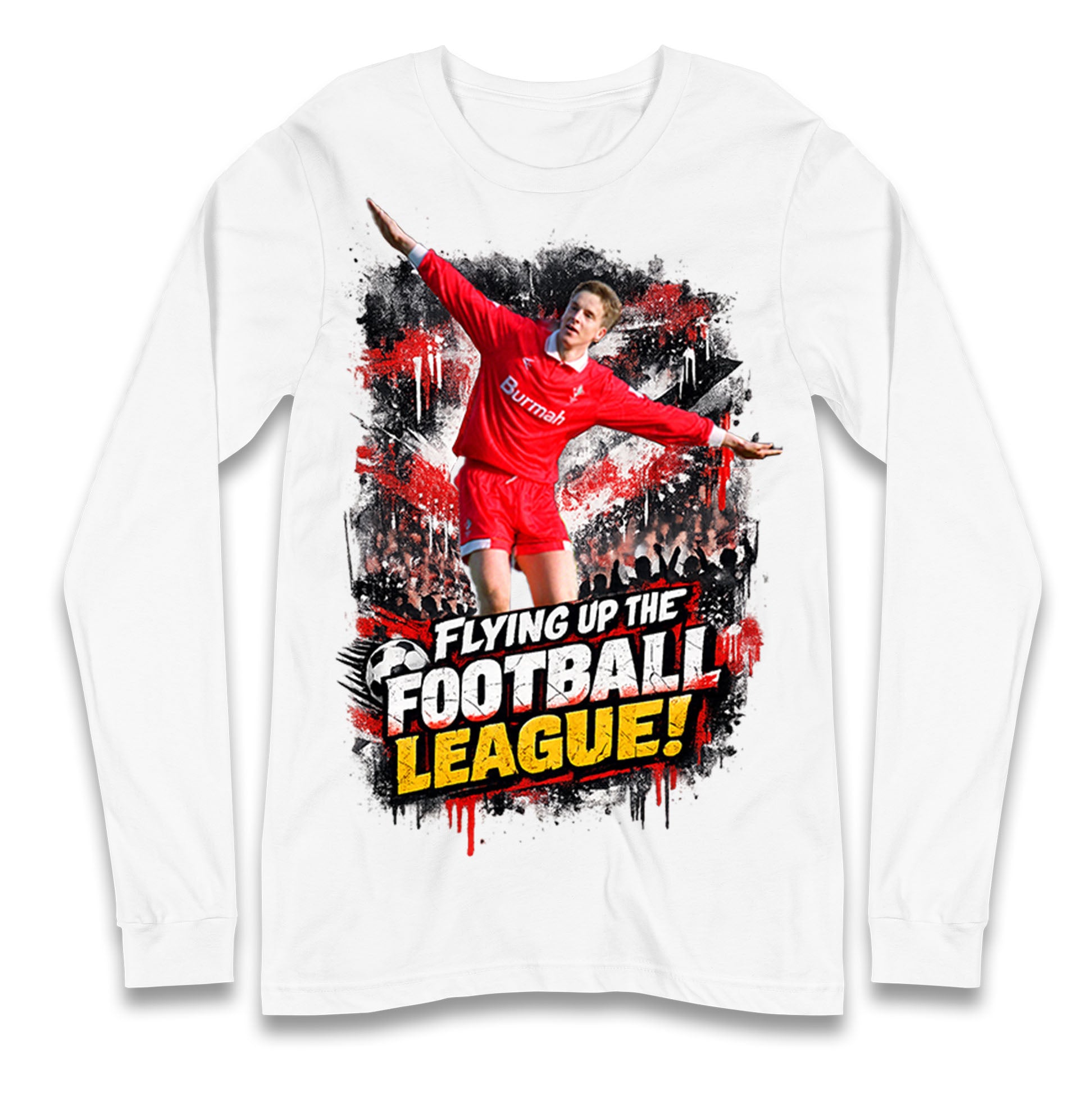Old Swindon Town Football Longsleeve T Shirt
