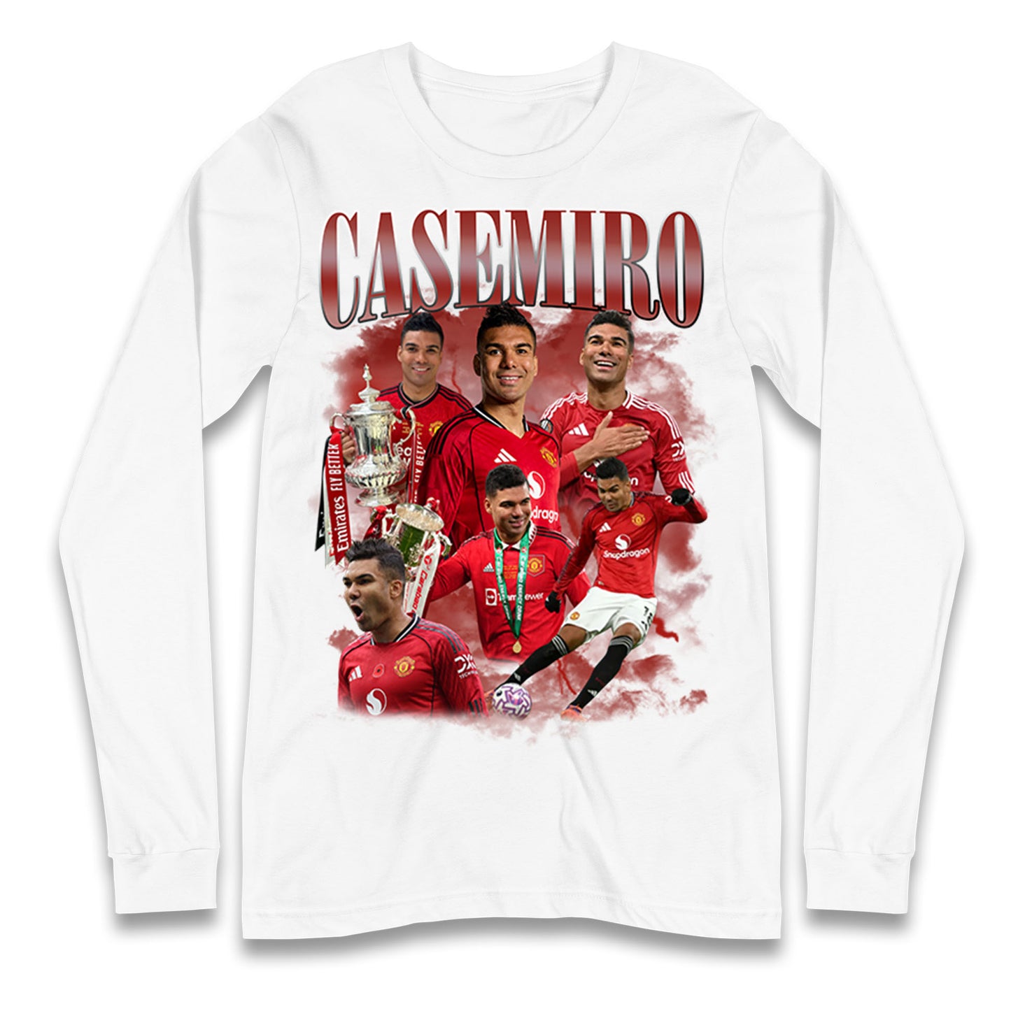 Casemiro Manchester United Longsleeve T Shirt