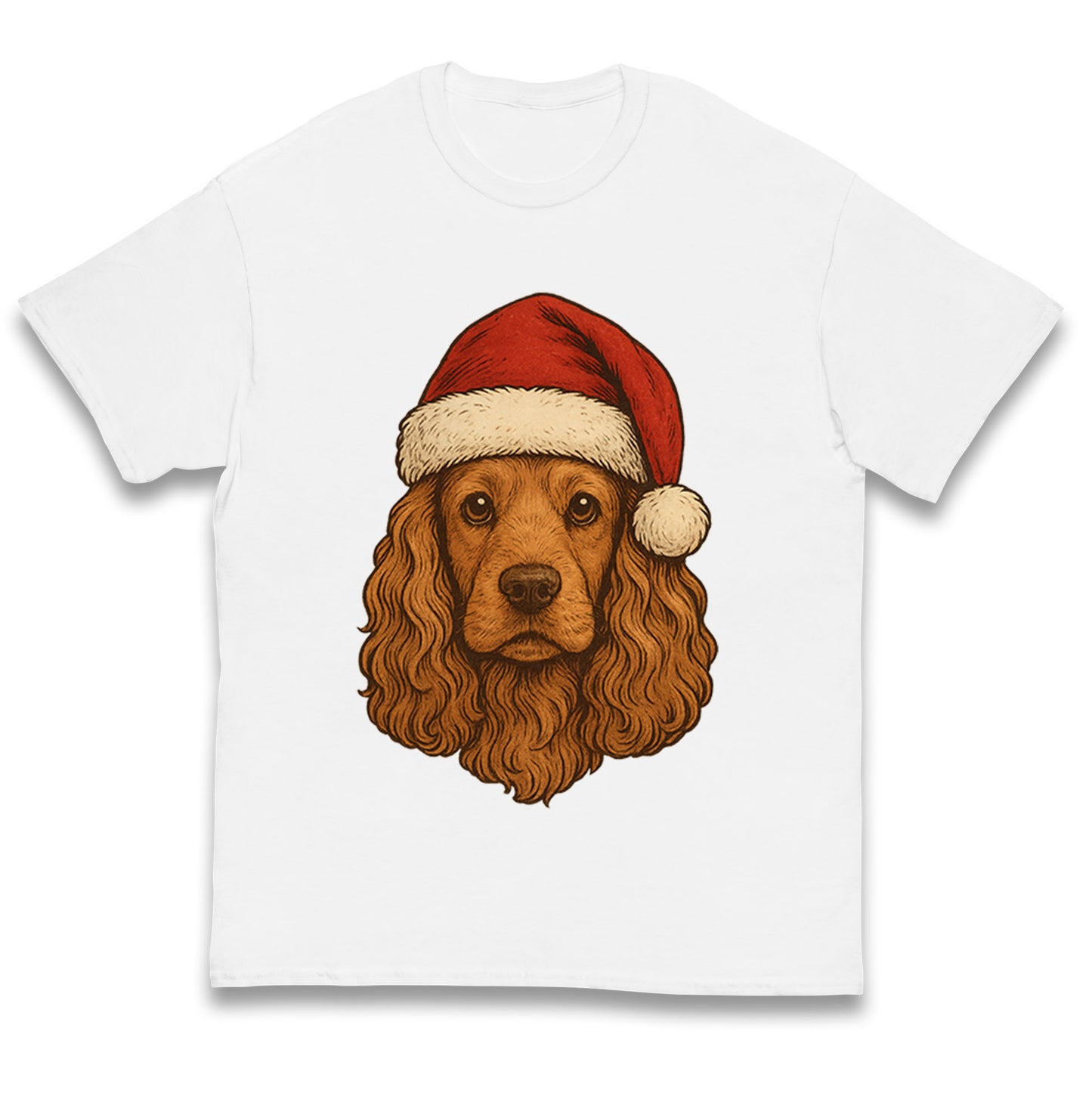 Cocker Spaniel Christmas Kids T Shirt