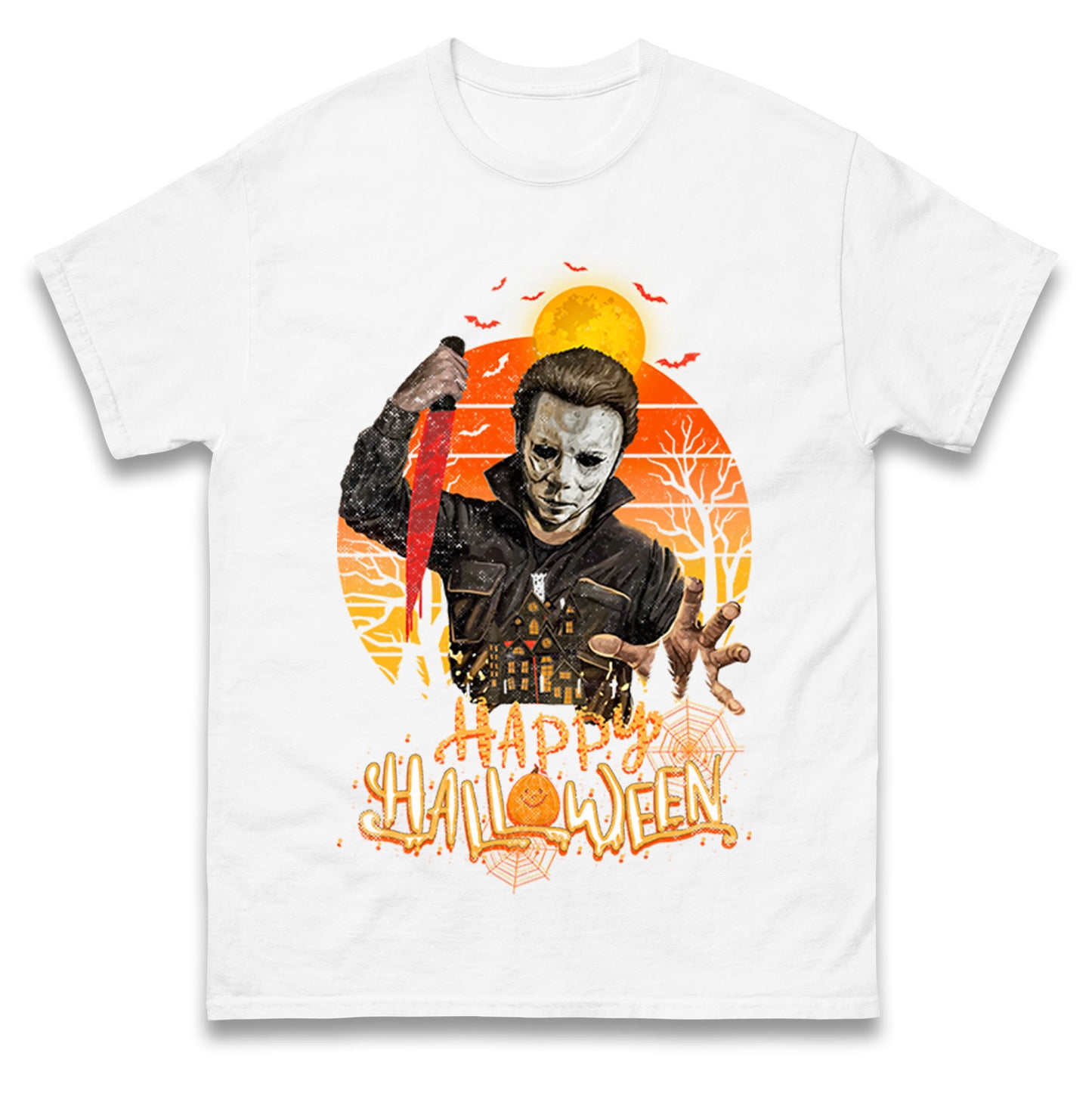 Michael Myers Happy Halloween T Shirts