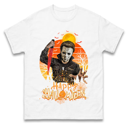 Michael Myers Happy Halloween T Shirts