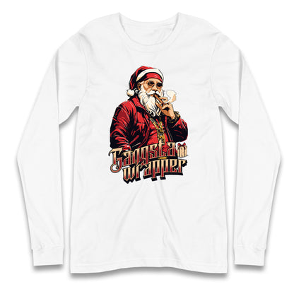Santa Claus Gangster Longsleeve T Shirt