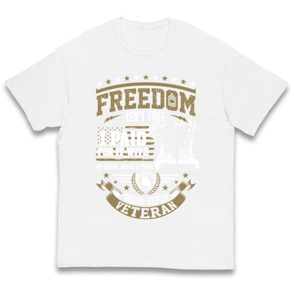 United States Veteran Kids T Shirt
