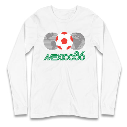Mexico 86 logo Longsleeve T Shirt