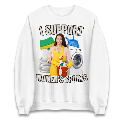 I Support Women's Sports Jumper