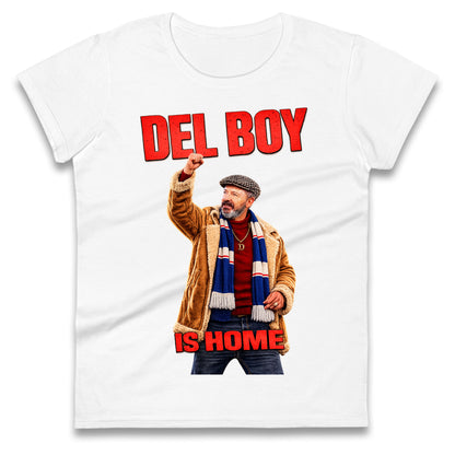 Derek McInnes Rangers Del Boy Football Ladies Tee