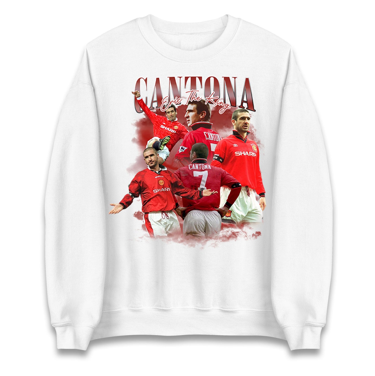 Retro Cantona Bootleg Football Unisex Sweatshirt