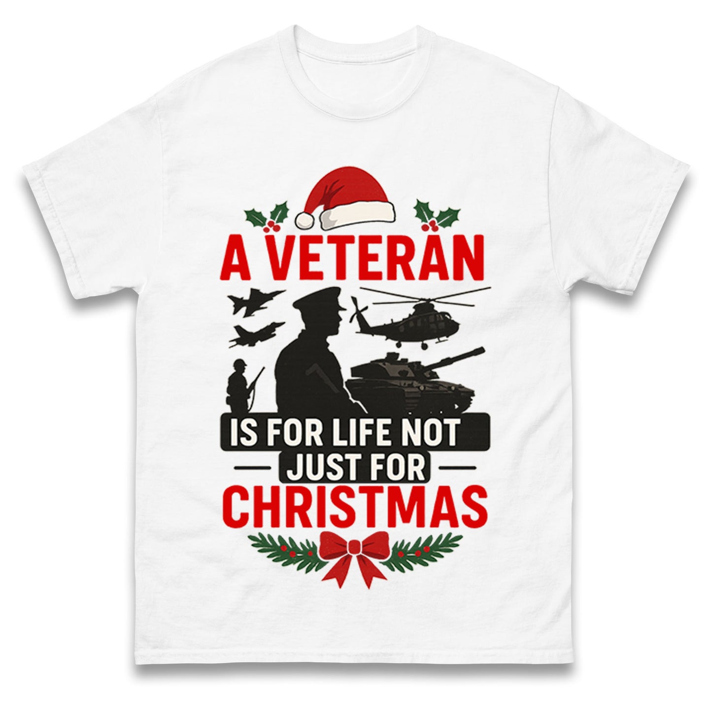 Veteran Christmas T Shirt 