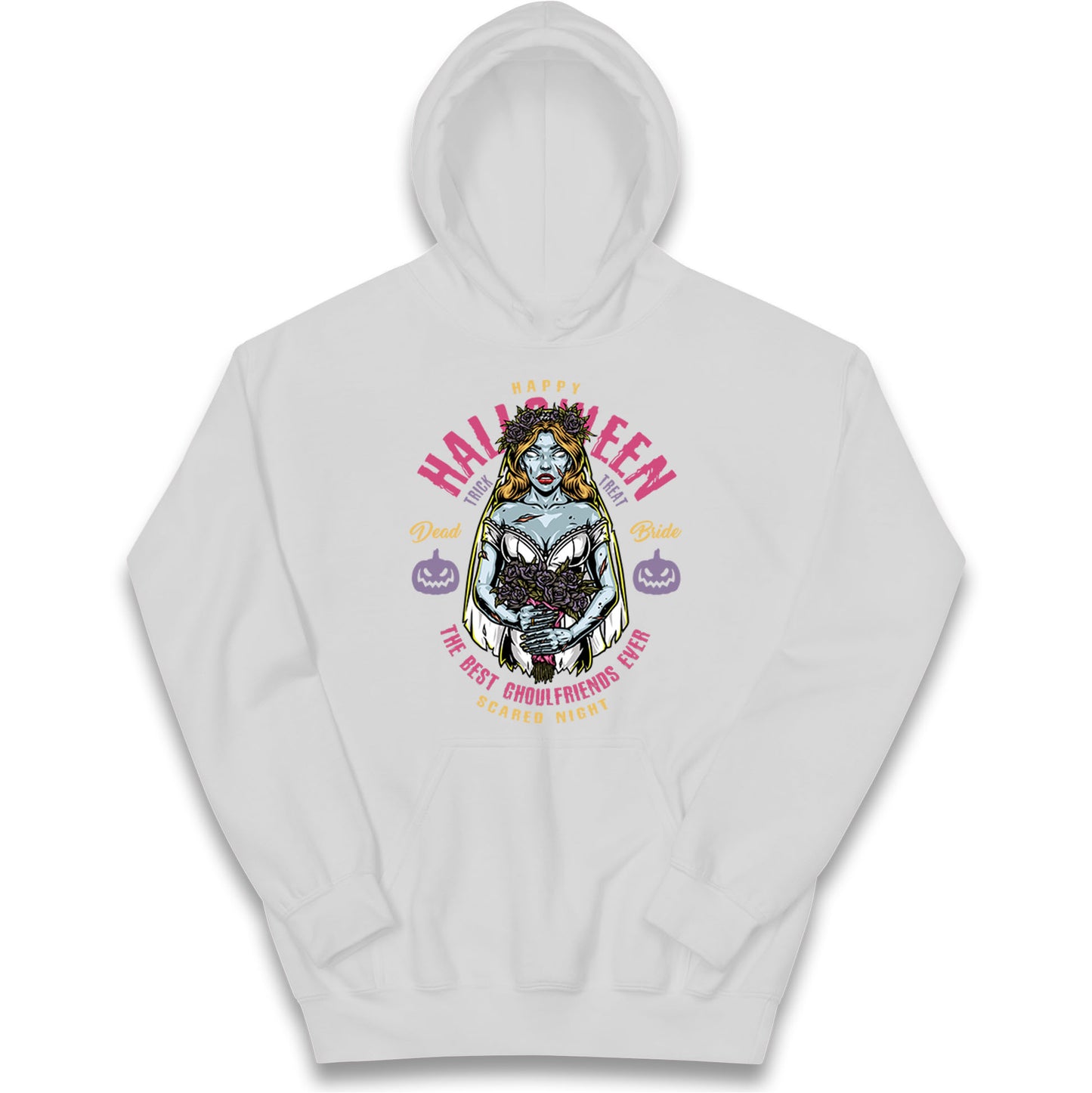 Halloween Ghoulfriends Kids Hoodie