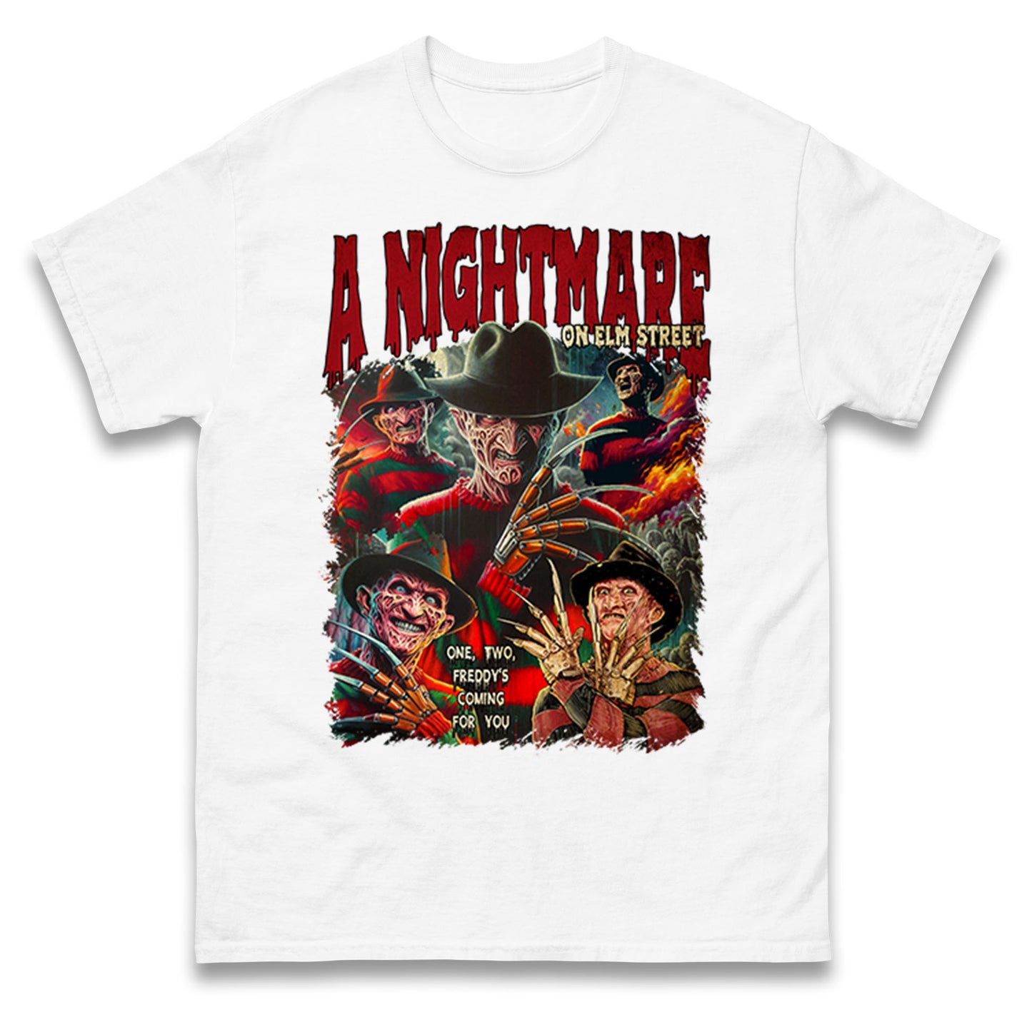 Freddy Krueger Bootleg Halloween T Shirt