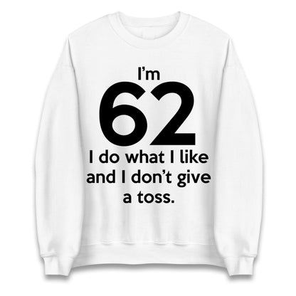 62nd Birthday Jumper 