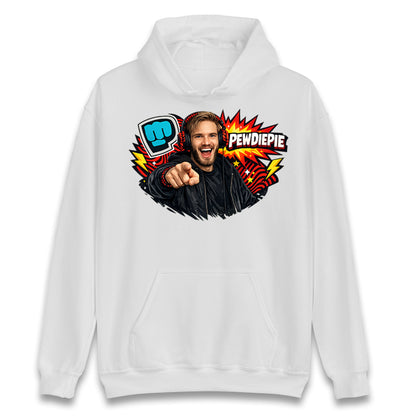 PewDiePie YouTuber Hoodie