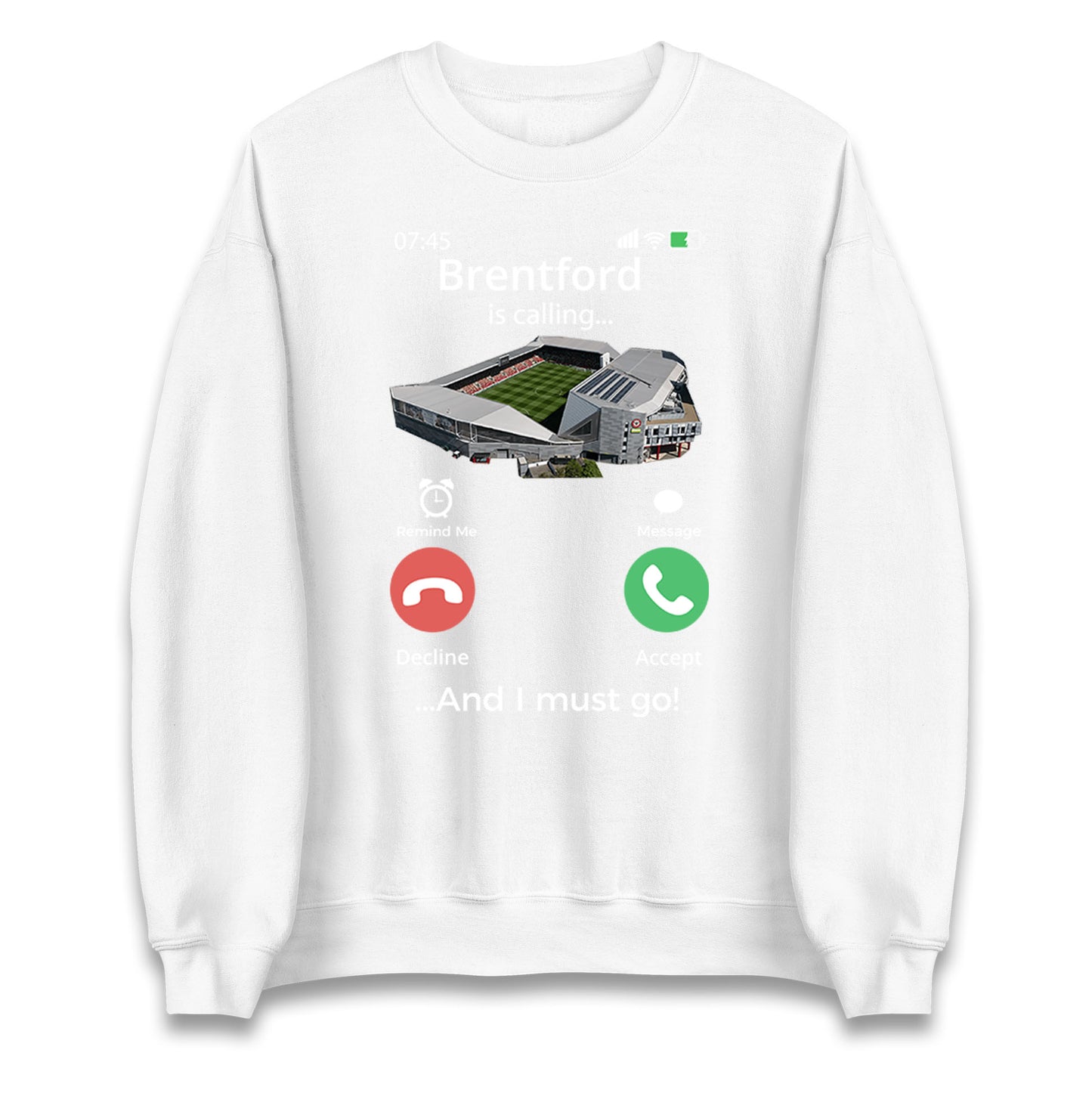 brentford fc sweatshirt
