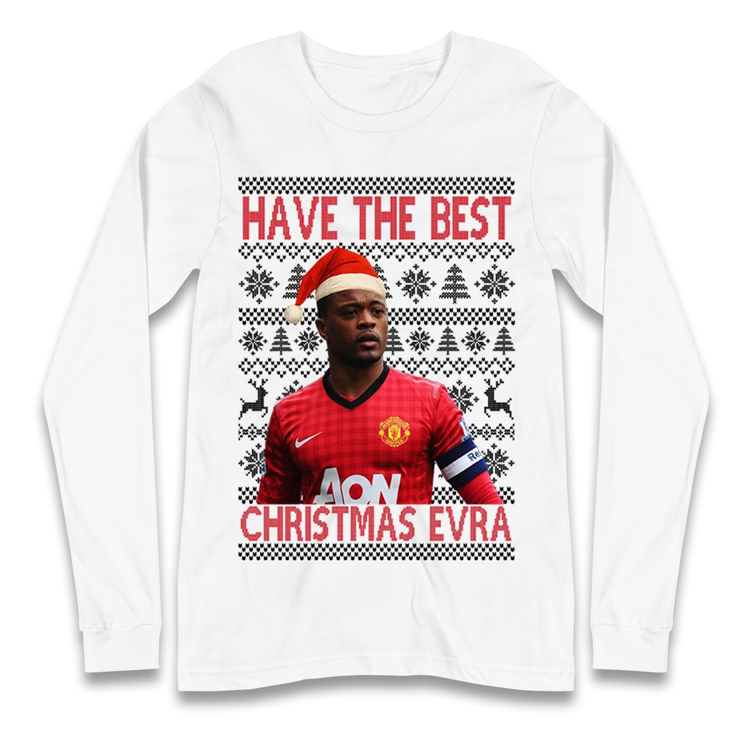 Man Utd Xmas Longsleeve T Shirt 