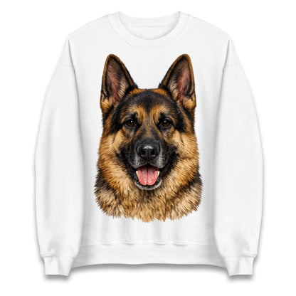 German Shepherd Dog Face Jumper