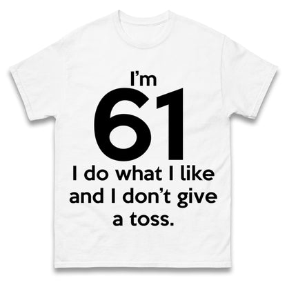 61th Birthday T Shirt 