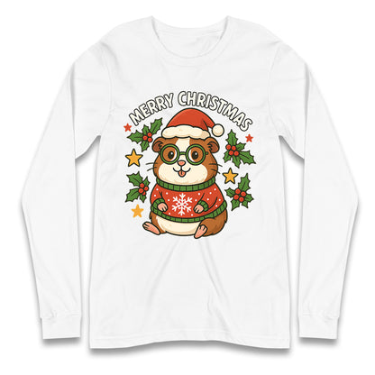 Guinea Pig Christmas Longsleeve T Shirt